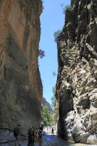 Mietwagen Kreta Samaria Schlucht Anfahrt Parkplätze 2 Kreta Samaria schlucht