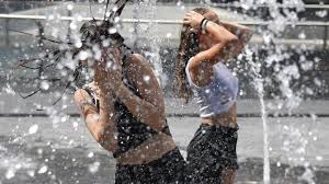 Driving in hazardous hot weather in Greece