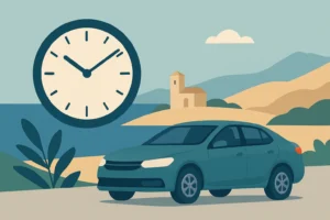 Should You Rent Car After Long Flight? 3 Pick up Heraklion Airport, return Chania Airport