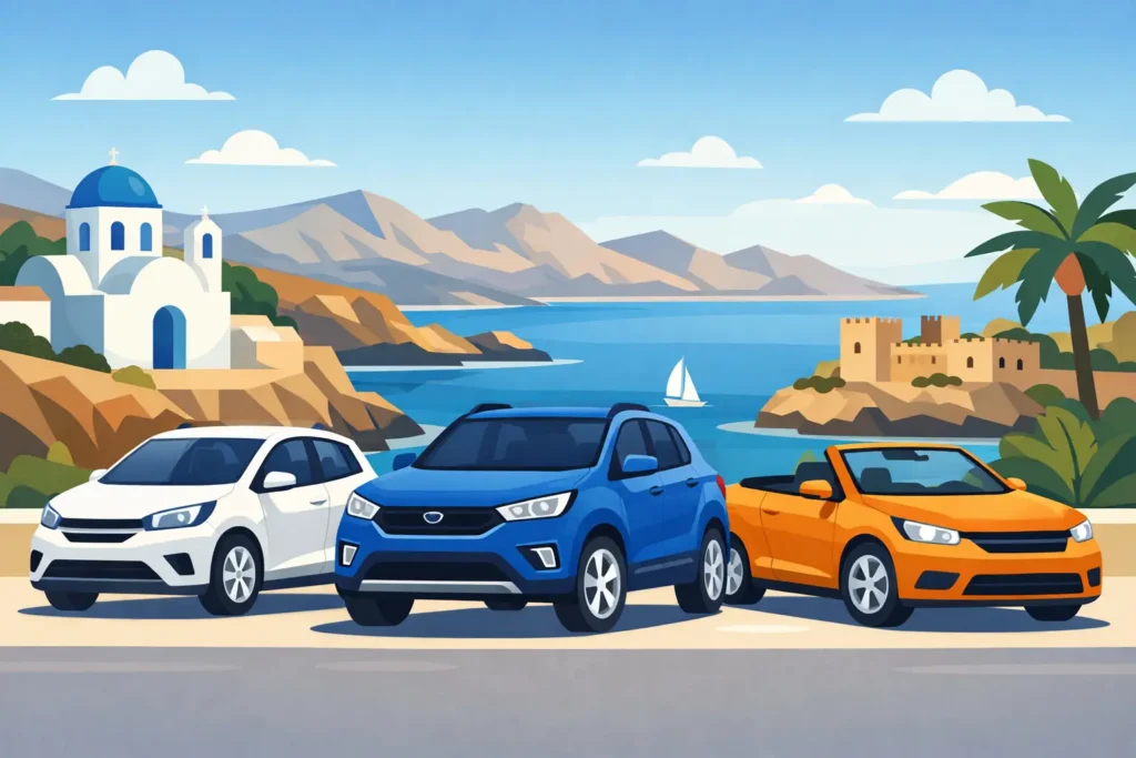 One-way rental in Crete