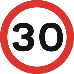 Parking Rules Greece Drivers Should Know 1 30km/h speed limit