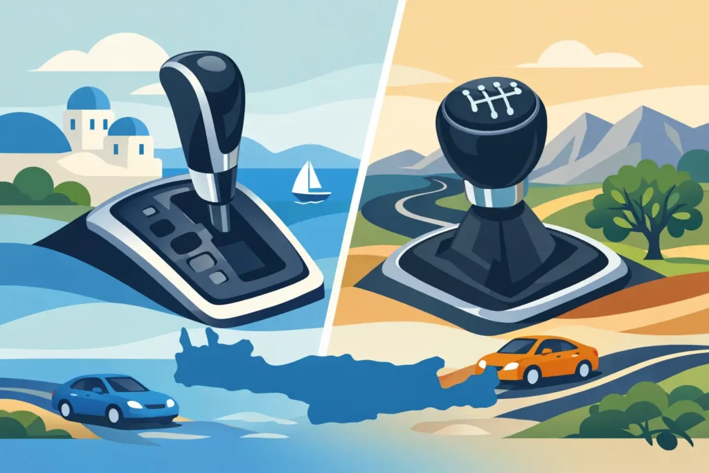 Automatic or Manual Transmission in Crete?