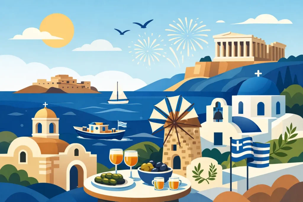 National Holidays in Crete and Greece