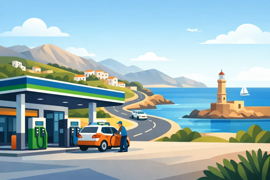 Fuel Stations in Crete