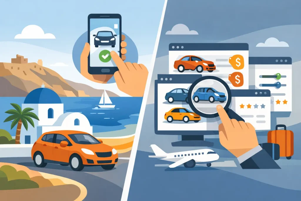 Rent car Crete direct reserve