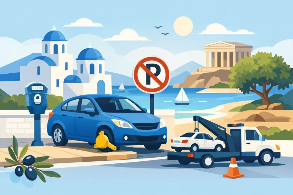 Parking Rules Greece Drivers Should Know