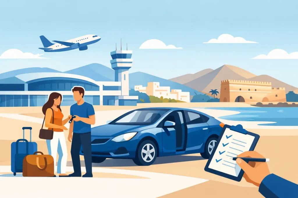 Affitare machina aeroporto Iraklion senza sorprese