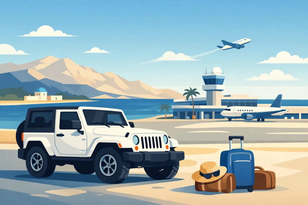 Jeep 4WD Crete Airport Hire Without Surprises