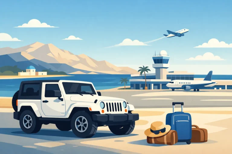 Jeep 4WD Crete Airport Hire Without Surprises