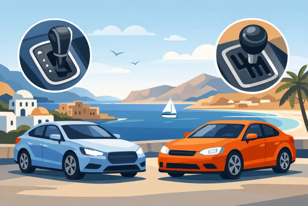 Car for Tall Driver Crete island