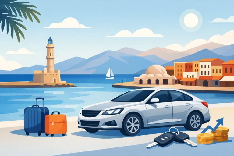 Noleggio auto a Chania con prezzi convenienti