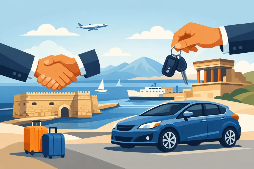 Noleggio auto a Heraklion senza sorprese