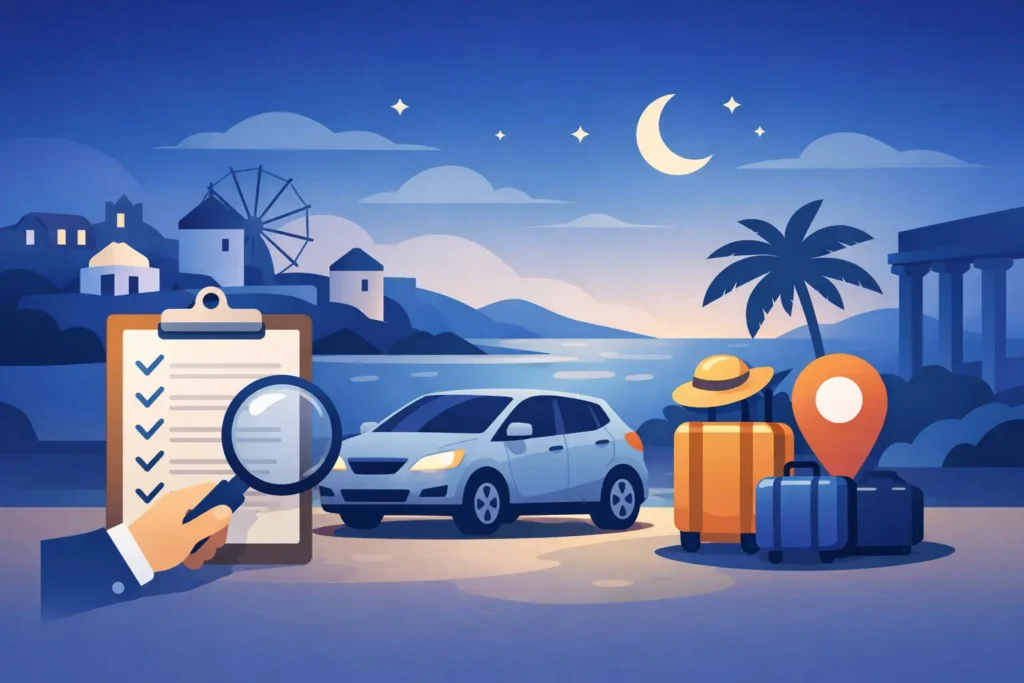 7 Checks for Cheap Late-Night Car Hire in Crete