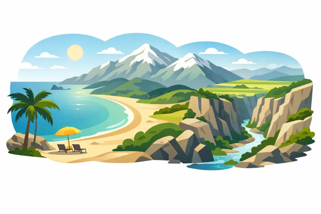 Crete Geography: Beaches, Mountains, Gorges and Plateaus