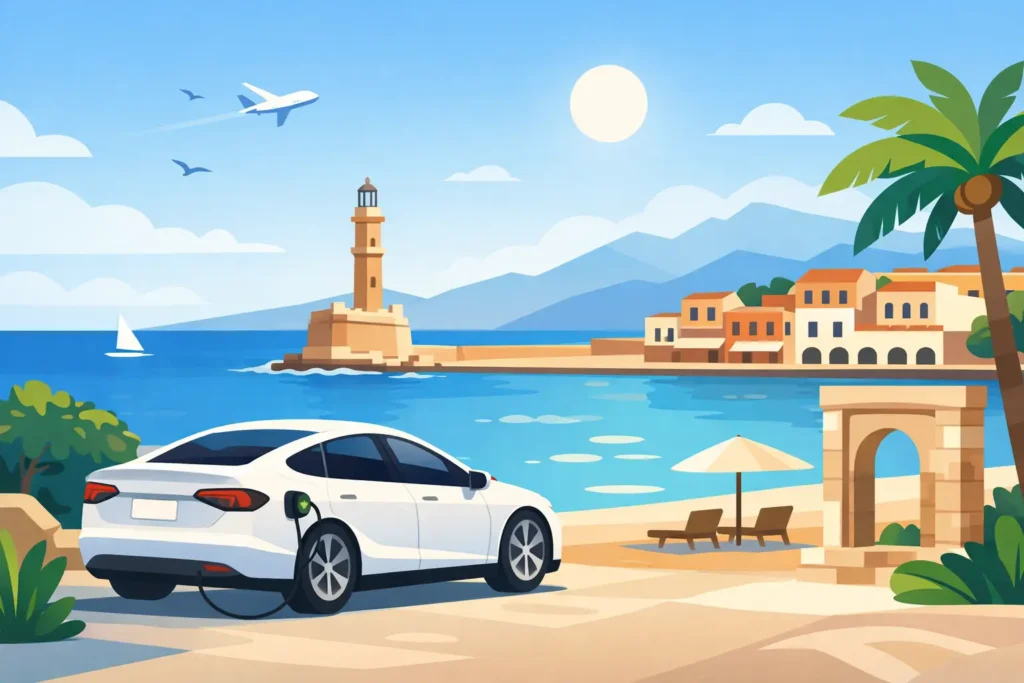 Electric Car Crete for a Stress-Free Holiday