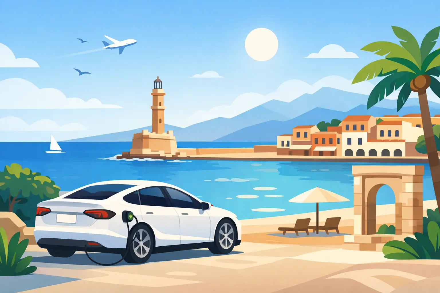 Electric Car Crete for a Stress-Free Holiday