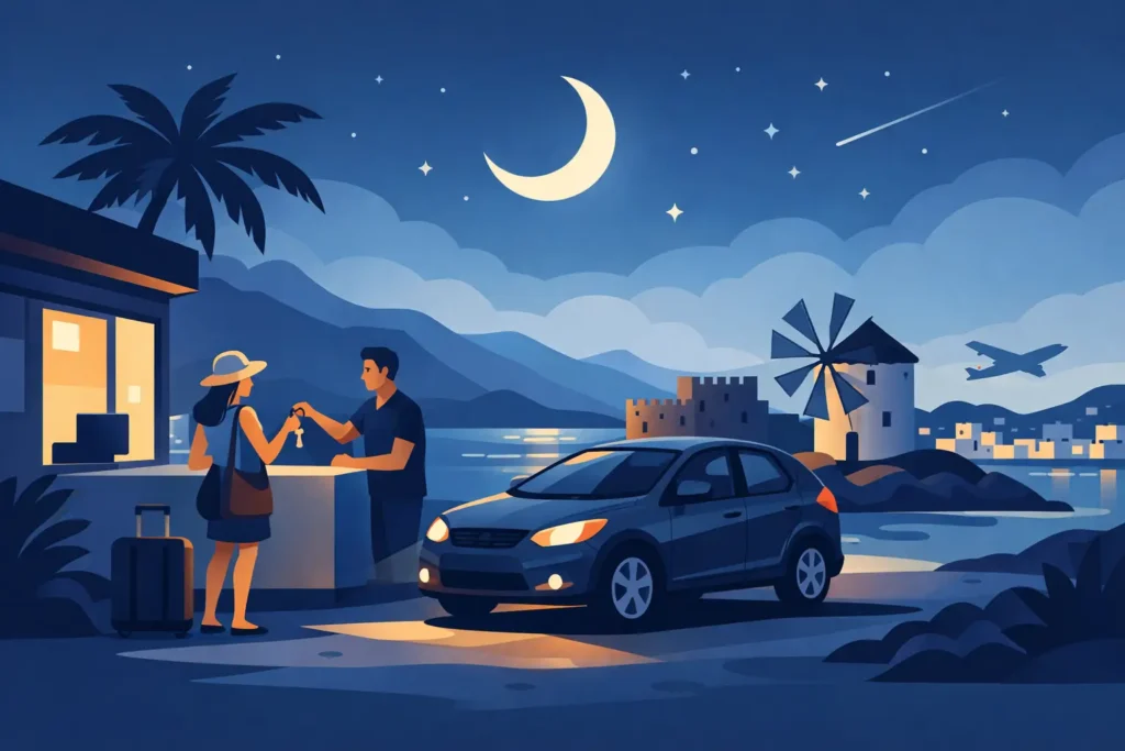 Rent a Car Late Night Crete Without Stress