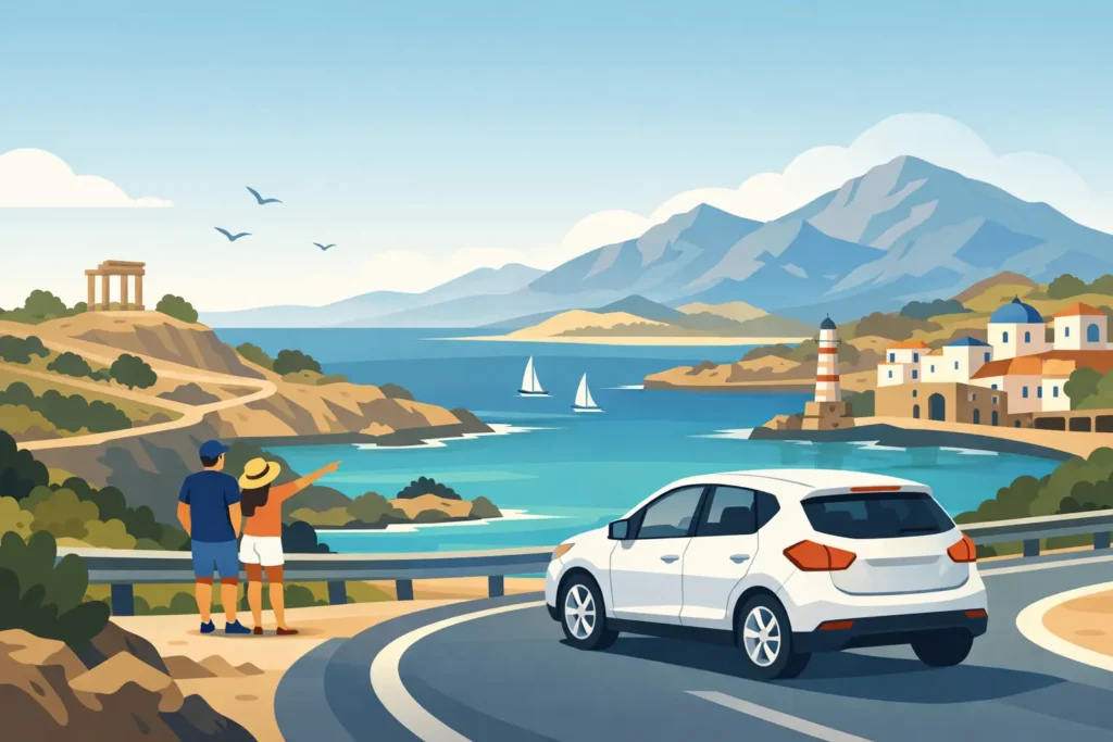Beste Routen Kreta mit Mietwagen