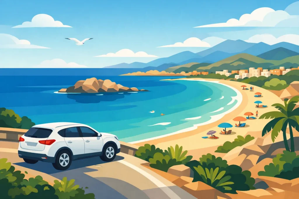 Die besten Strände nahe Rethymno mit dem Auto