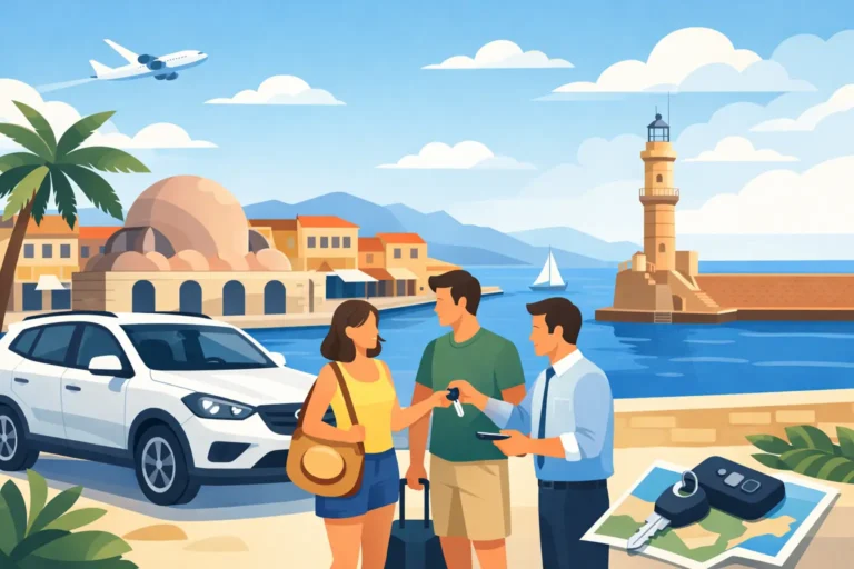 Einheimische Autovermietung auf Kreta in Chania