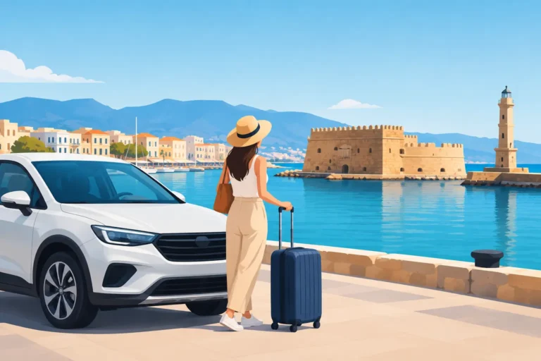 Location de voiture Heraklion sans frais cachés
