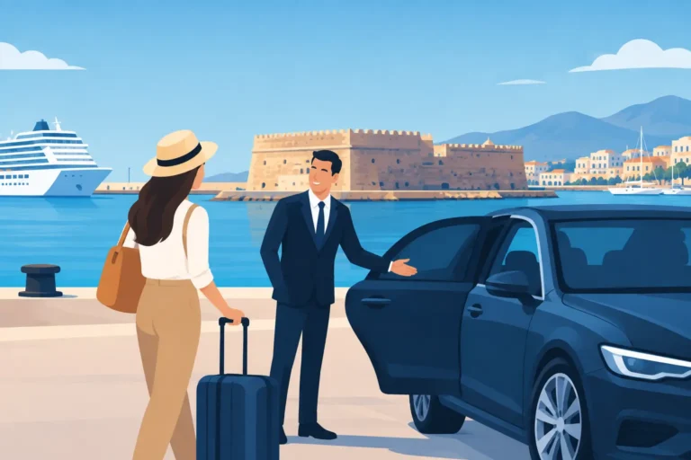 Get an Offer for a Drive from Heraklion Port