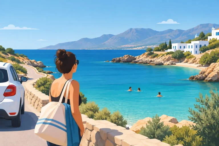 Why Locals Do Not Drive Far to Swim in Crete