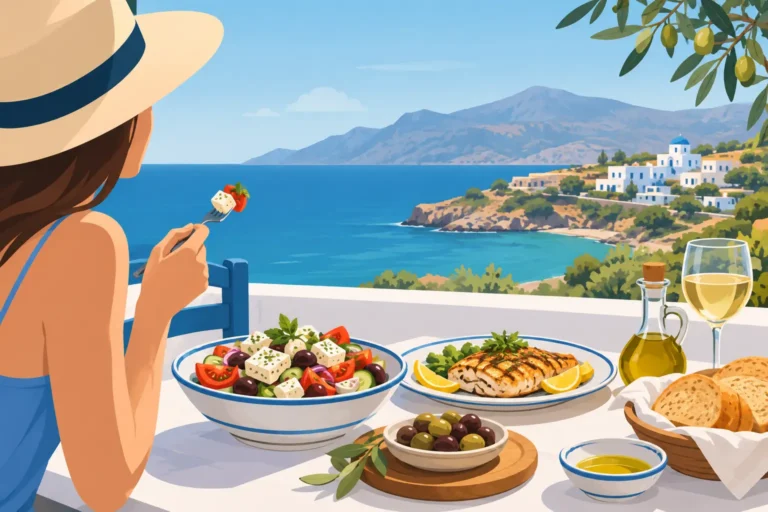 Why Tourists Like Greek Food in Crete So Much